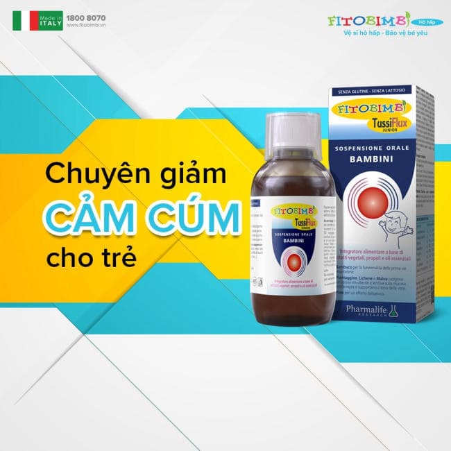 Fitobimbi Tussiflux Junior mang lại hiệu quả nhanh chóng