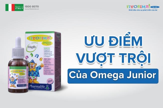 Ưu điểm vượt trội của Fitobimbi Omega Junior