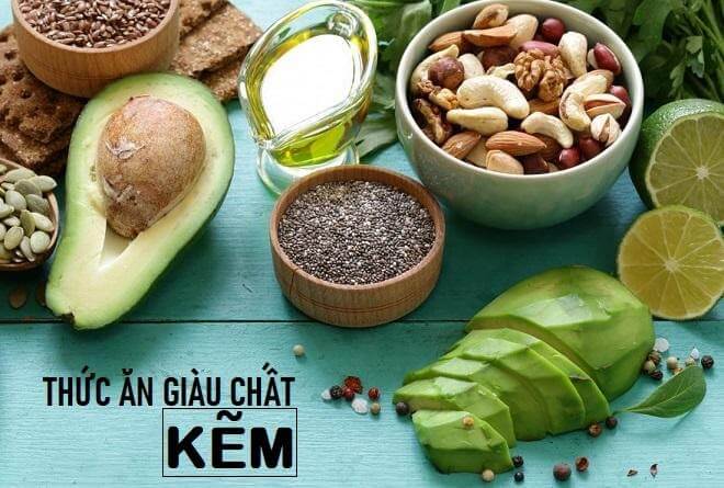 Bổ sung kẽm bằng những thực phẩm chứa nhiều kẽm hàng ngày