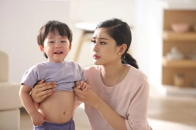 Trẻ gặp phải một số triệu chứng rối loạn tiêu hóa