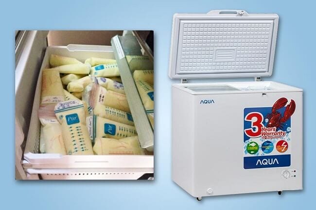 Tủ trữ sữa chuyên dụng Aqua