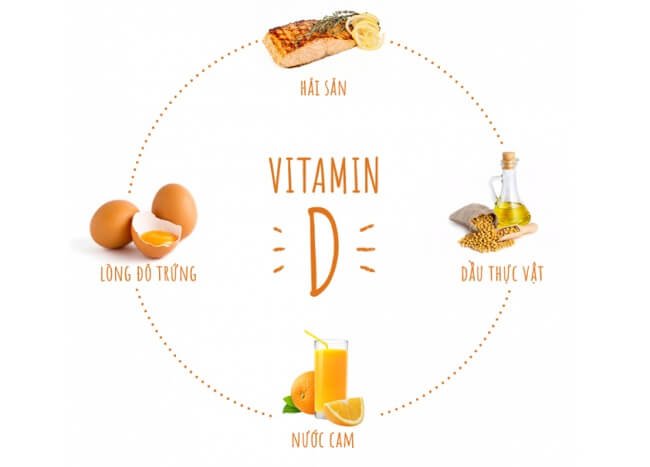 Vitamin D và các thực phẩm giàu vitamin D
