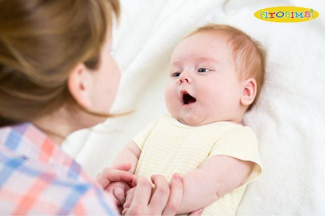 Khả năng ngôn ngữ của trẻ từ 1 - 3 tháng tuổi