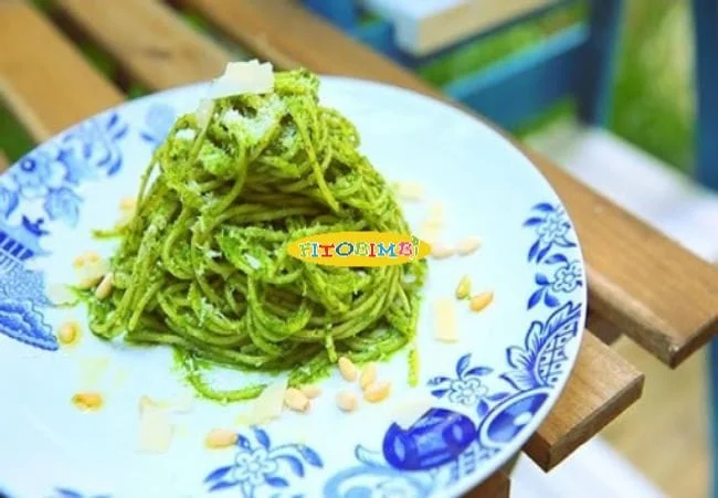 Mì cải bó xôi