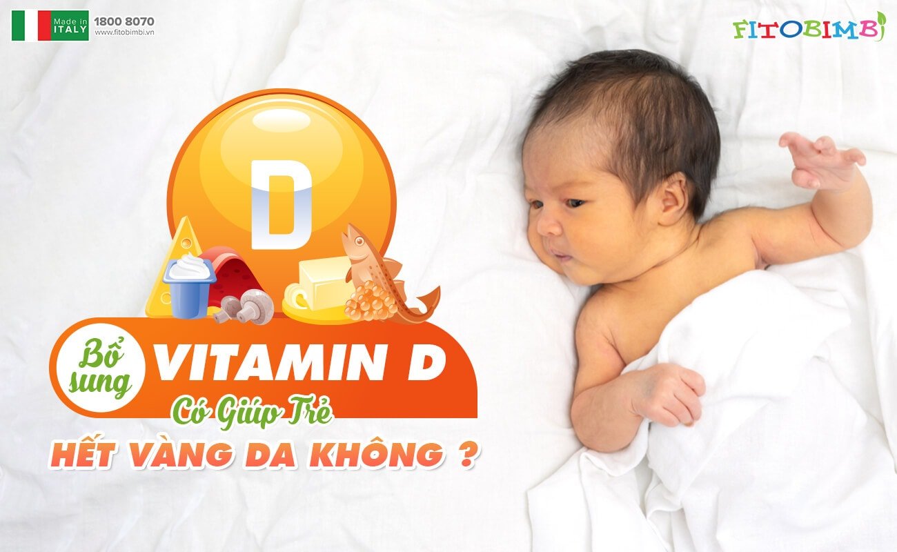 vitamin D co giup tre het vang da khong