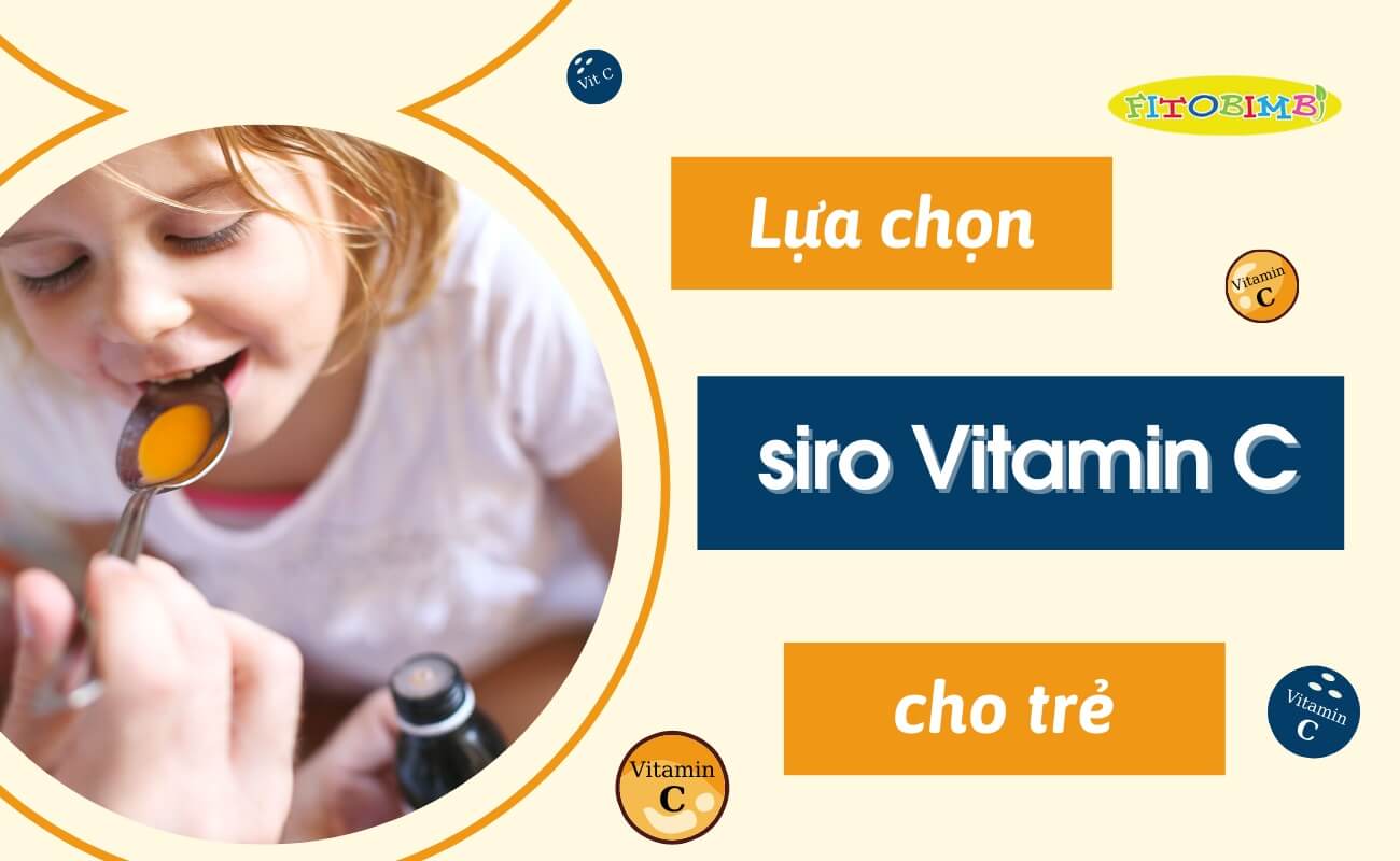 vitamin c dạng siro cho trẻ