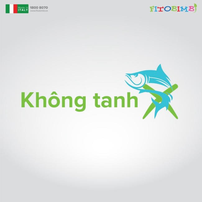 Không tanh, không gây nôn trớ
