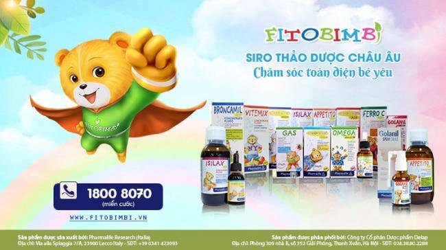 Siro thảo dược giúp giảm ho, bảo vệ đường hô hấp