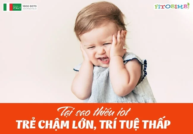 Vì sao thiếu iot trẻ em chậm phát triển trí tuệ, lúc nhớ lúc quên