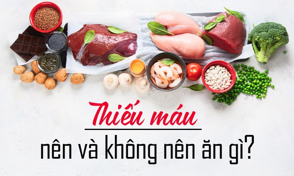 Bé bị thiếu máu ăn gì và không nên ăn gì được các mẹ rất quan tâm