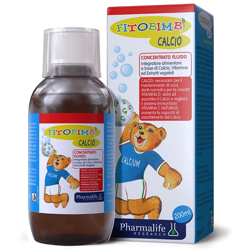 Fitobimbi Calcio bổ sung vitamin giúp bé phát triển chiều cao và cân nặng
