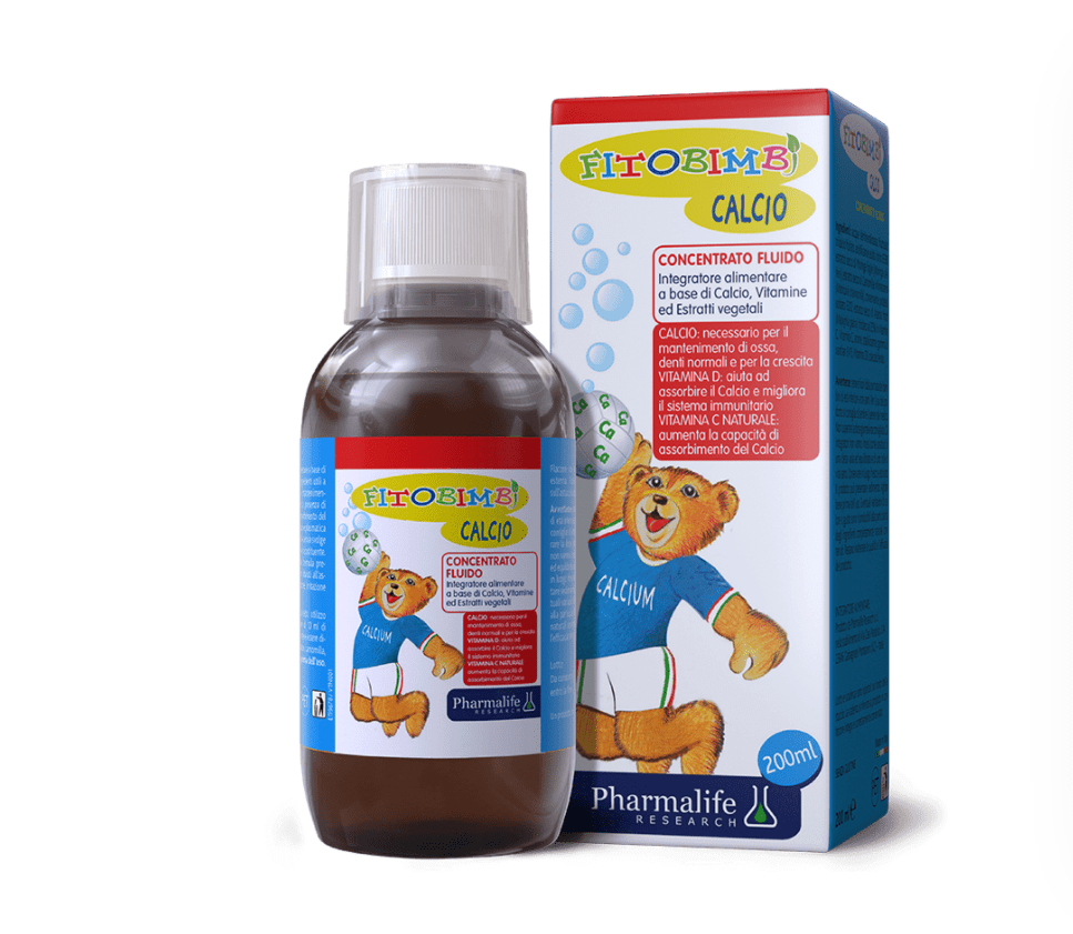 Fitobimbi Calcio bổ sung đồng thời canxi và vitamin D3, hỗ trợ trẻ phát triển chiều cao tối ưu