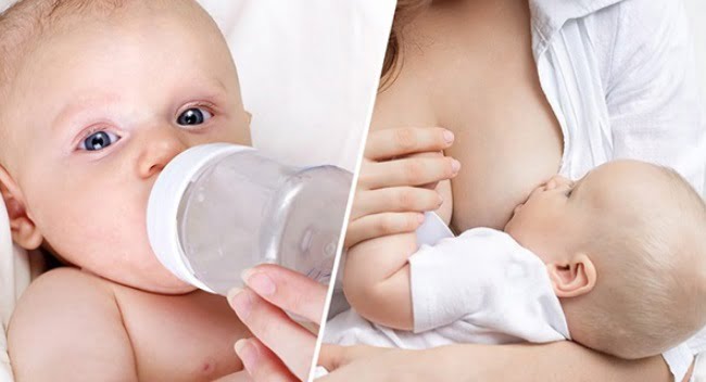 Sữa mẹ chứa lượng kẽm dễ hấp thụ hoặc sữa bột