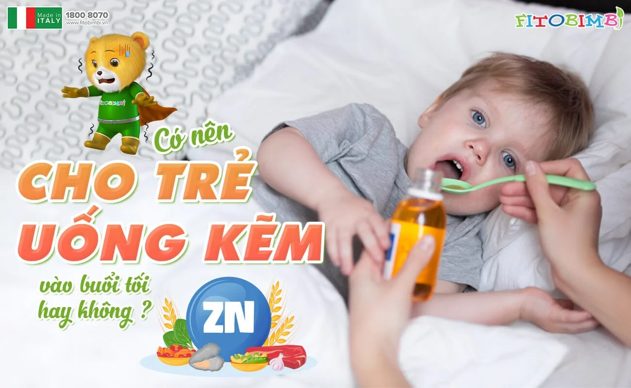 nen cho tre uong kem buoi toi hay khong