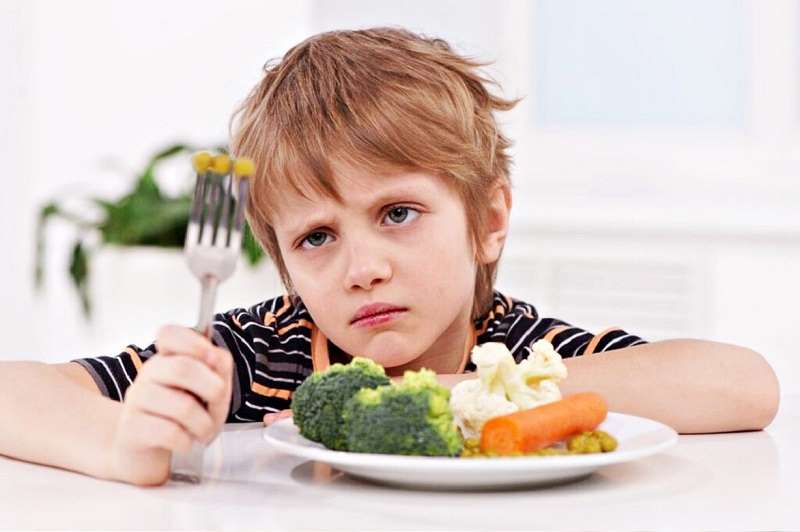 Chế độ ăn chay khiến bé thiếu kẽm
