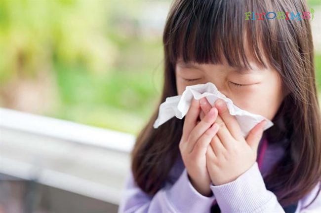 Trẻ bị viêm mũi họng gây ho sốt