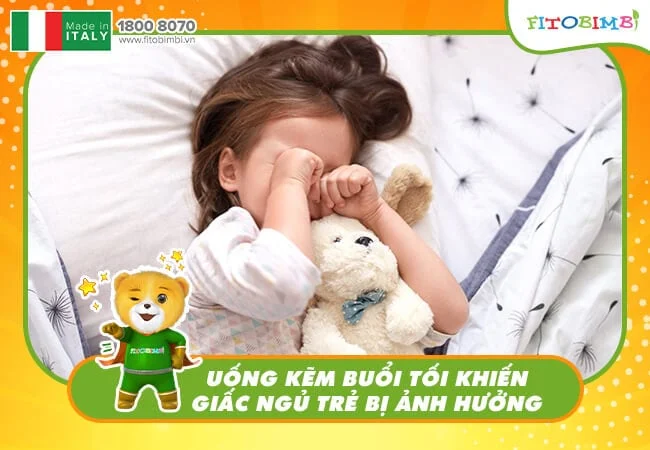 Trẻ không nên dùng kẽm vào tối để đảm bảo hiệu quả