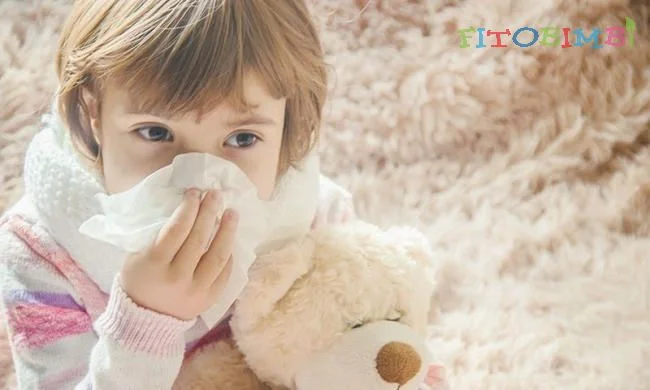 Trẻ bị ho do dị ứng thời tiết
