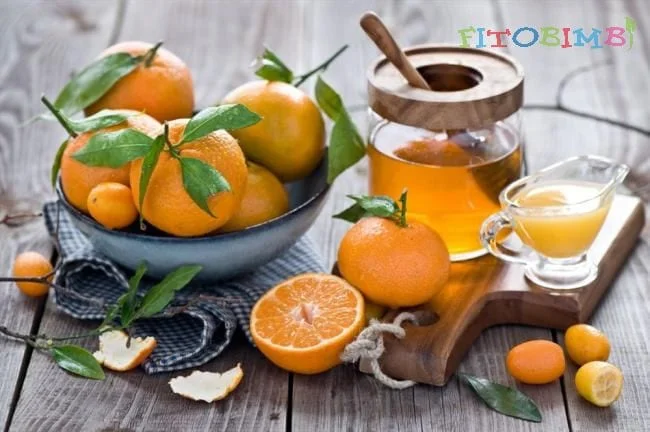 Trị ho cho bé bằng mật ong và quất