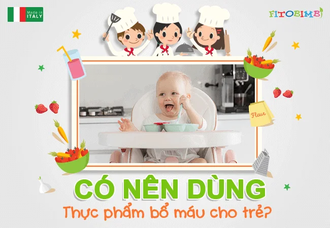 Dùng thực phẩm bổ máu cho trẻ có thể cải thiện sức khỏe