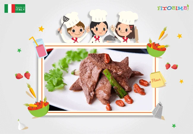Gan chứa lượng sắt lớn rất tốt cho trẻ thiếu máu