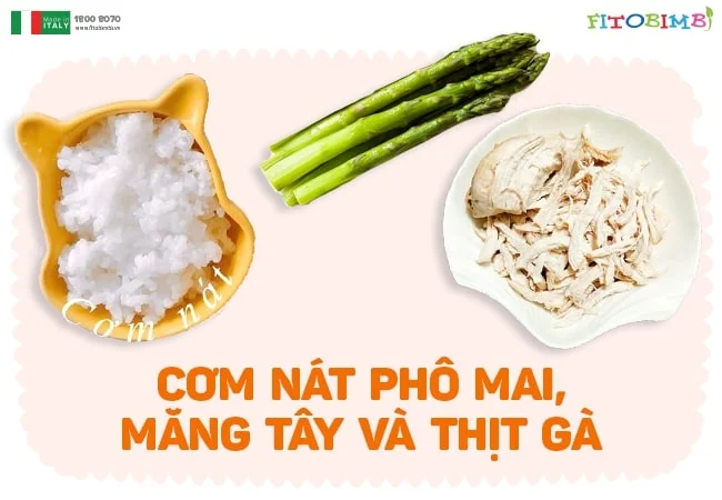 com nat pho mai khoai tay thit ga