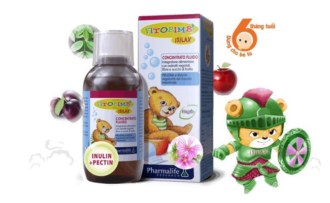 Fitobimbi Isilax - Hỗ trợ điều trị táo bón cho trẻ