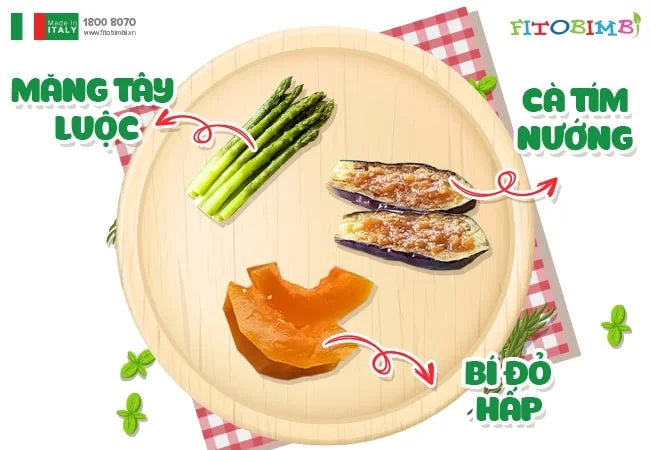 Thực đơn ăn dặm ngày 22 của bé