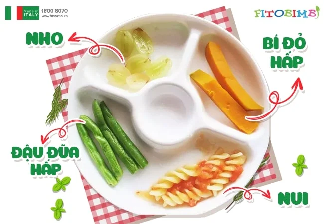 Thực đơn cho bé ăn BLW ngày 4