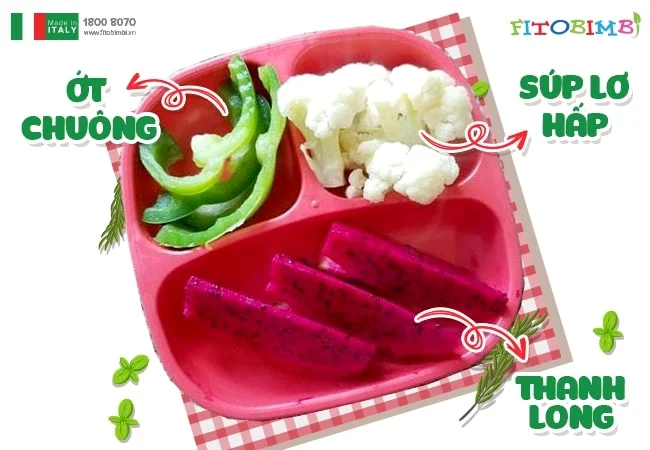 Thực đơn ăn dặm BLW cho bé ngày thứ 10