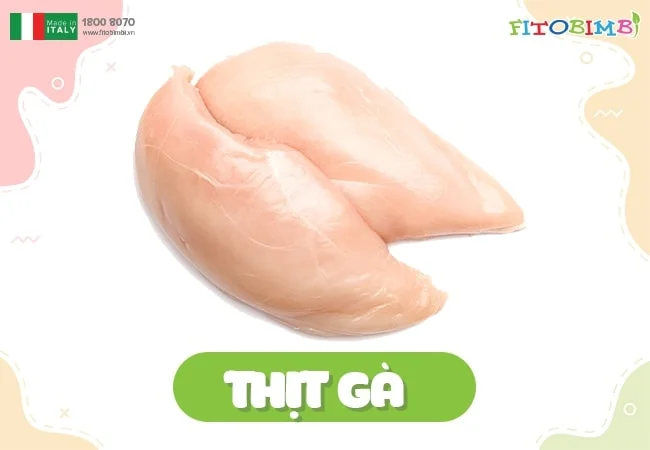 Bé 6 tháng có thể ăn lườn gà