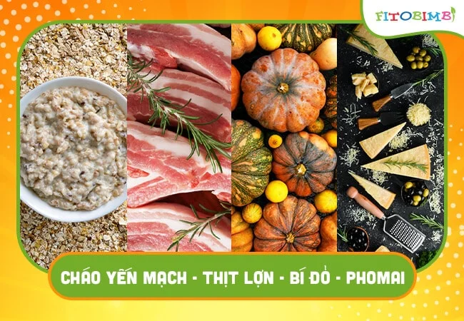 Thực đơn ăn dặm truyền thống ngày thứ 20 của bé