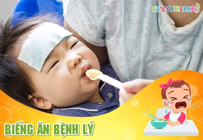 Biếng ăn bệnh lý sẽ tự cải thiện khi bé hết ốm