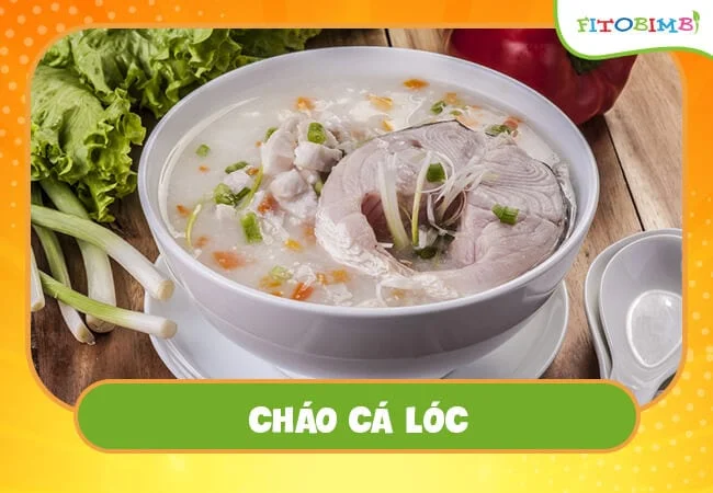 Cháo cá lóc dậy vị, thơm ngon