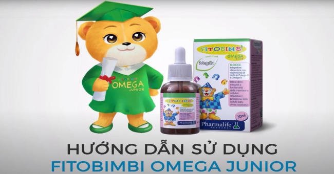 Hướng dẫn sử dụng Fitobimbi Omega Junior đúng cách, an toàn cho bé