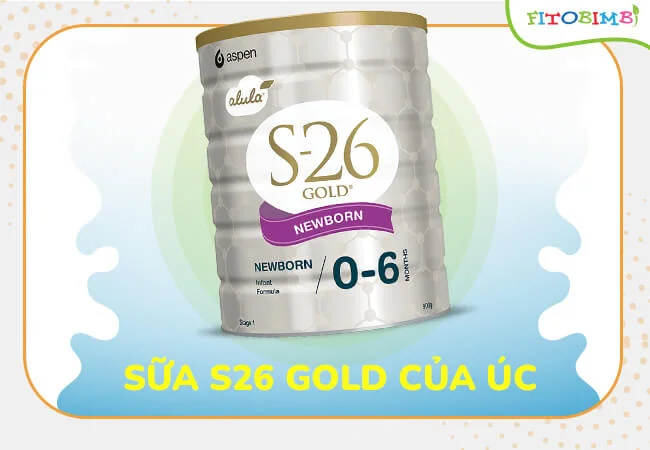 Sữa S26 Gold của Úc