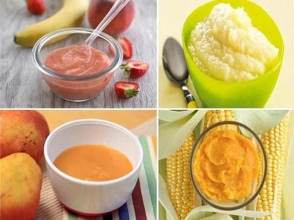 Thực đơn ăn dặm tuần 4 cho bé 5 tháng tuổi