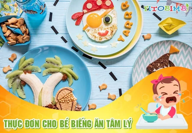 Khi trẻ biếng ăn mẹ hãy thay đổi thực đơn sao cho phù hợp