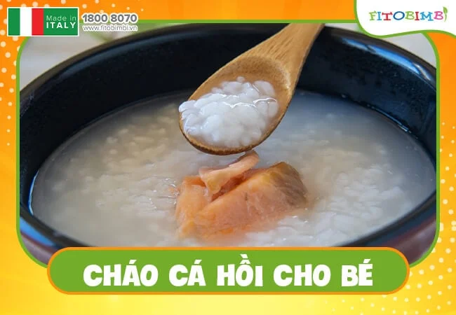 Cháo cá hồi đơn giản và giản dị, dễ dàng làm