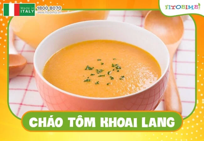 Cháo tôm khoai thầy thuốc dễ dàng thực hiện tuy nhiên trượt dưỡng