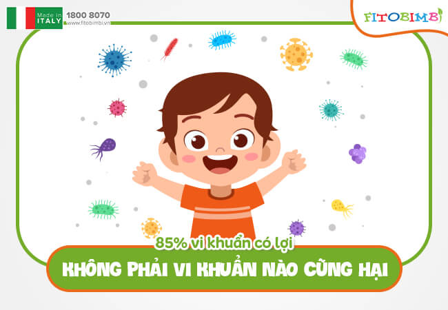 Có rất nhiều chủng vi khuẩn có lợi với sức khỏe người