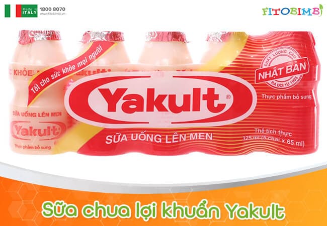 Sữa chua lợi khuẩn uống Yakult