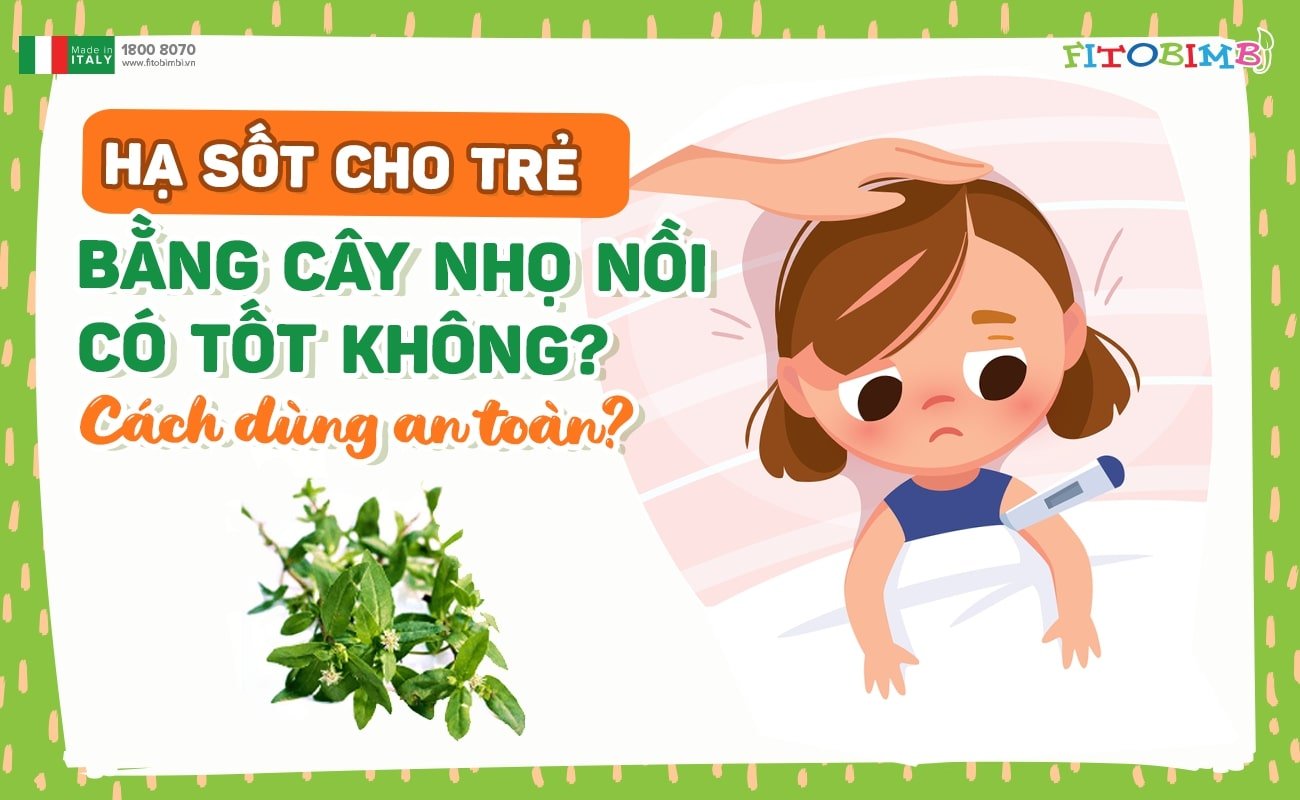 Cỏ mực có thể được sử dụng cho trẻ em?
