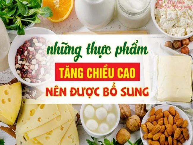 18 thực phẩm tăng chiều cao cho bé “tăng tốc” trong giai đoạn “VÀNG”