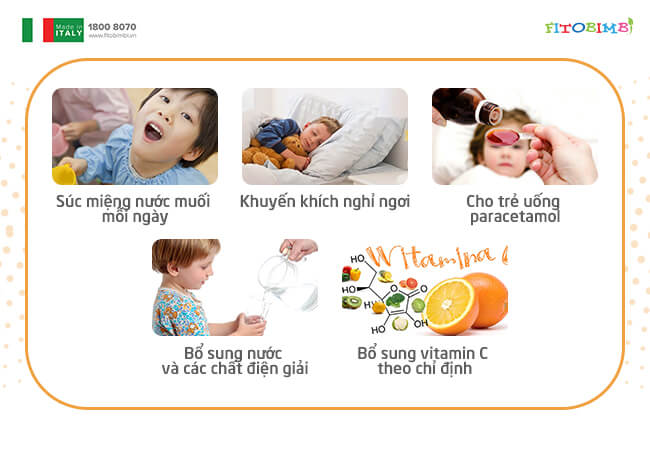 Hướng dẫn chăm sóc trẻ bị chân tay miệng tại nhà