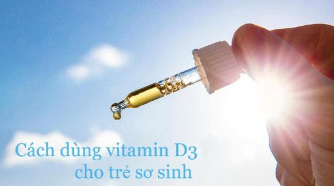 Liều dùng vitamin D3 cho trẻ sơ sinh