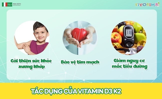 tac dung cua vitamin d3k2