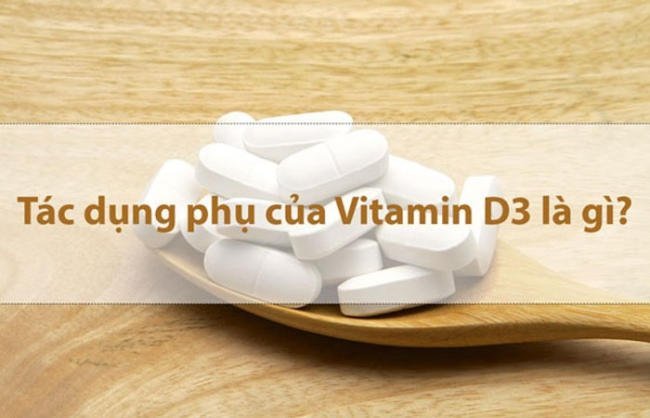 Tác dụng phụ của vitamin D3