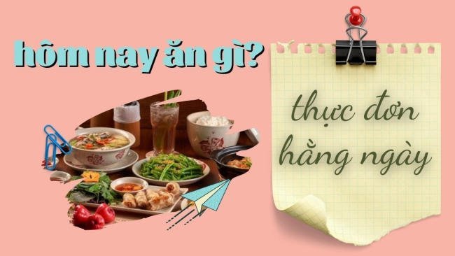 Thực đơn cho bé cần đa dạng, thay đổi liên tục