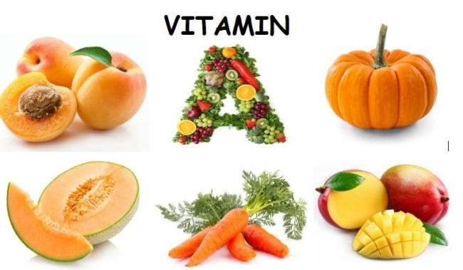 trái cây giàu vitamin A